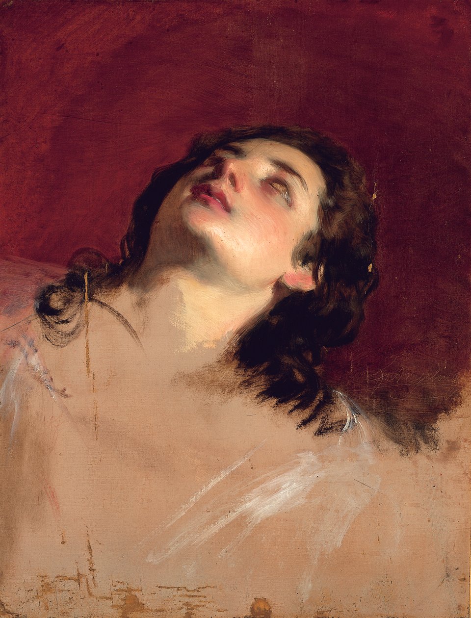 Studie hlavy ženy od Friedrich von Amerling
