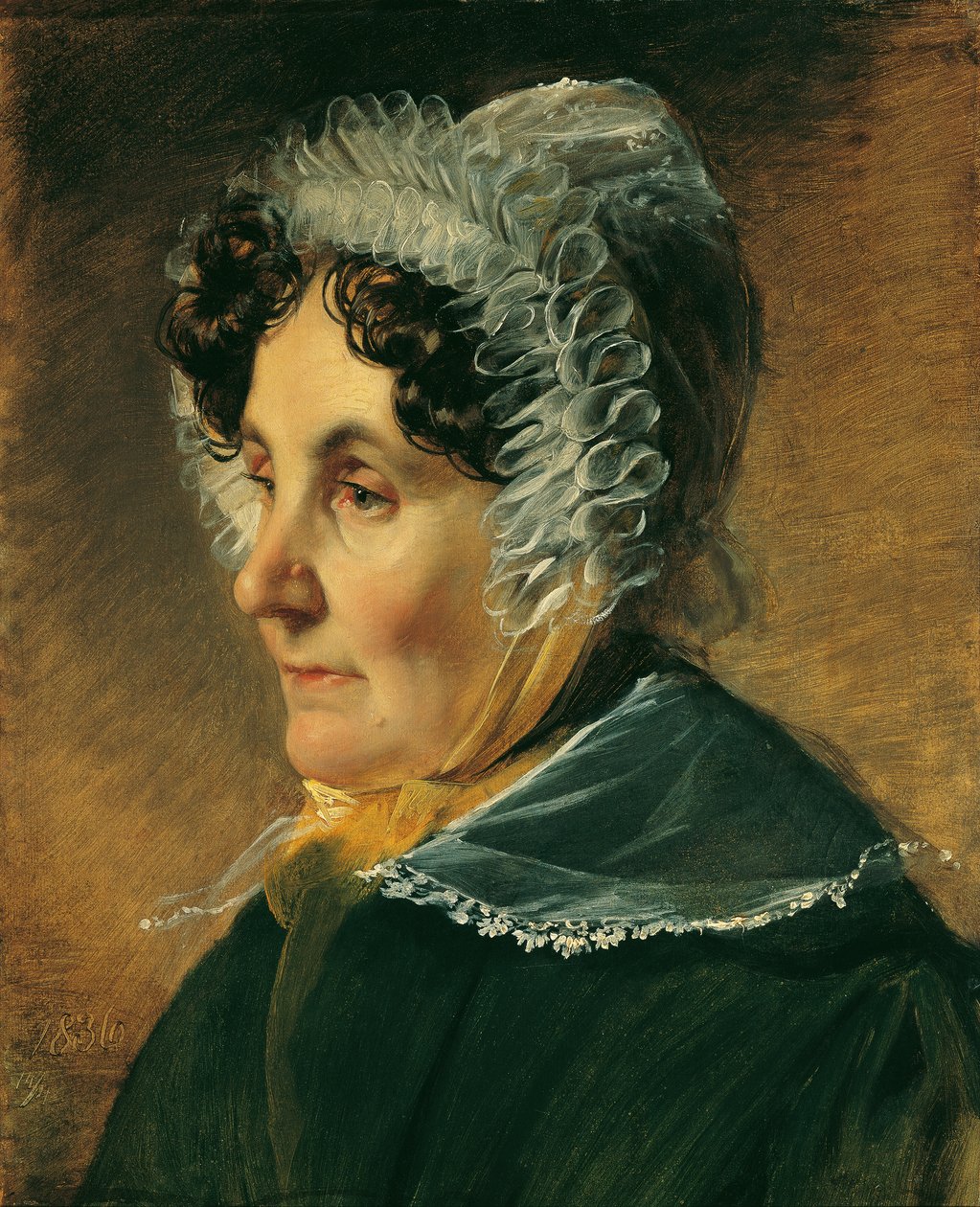 Theresia Amerling, matka umělce od Friedrich von Amerling