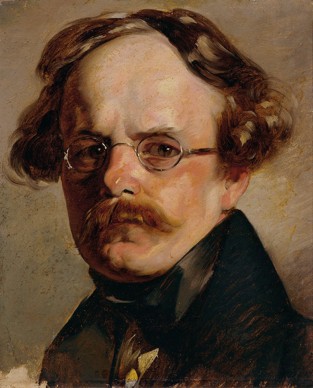 Neznámý muž od Friedrich von Amerling
