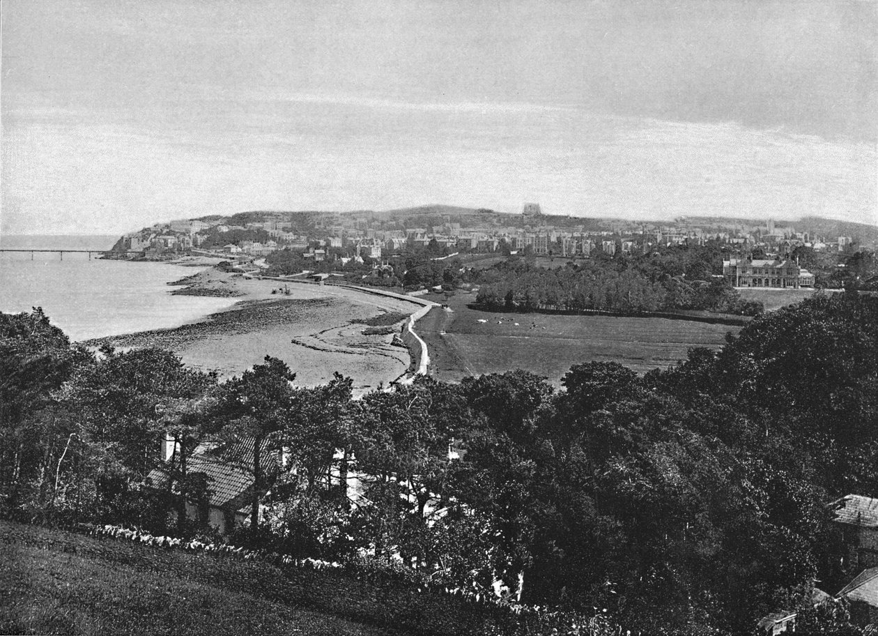 Clevedon, c1896 od Frith and Co
