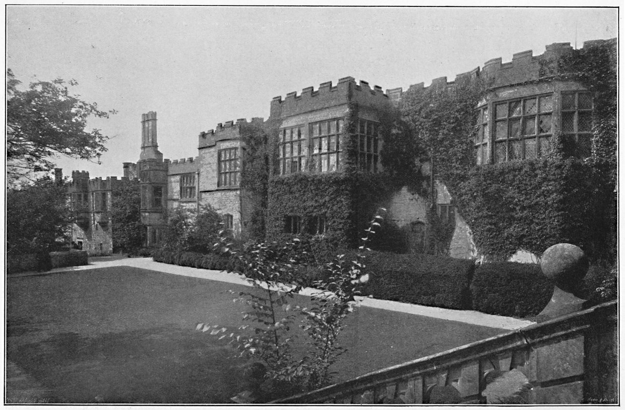 Haddon Hall, c1896 od Frith and Co