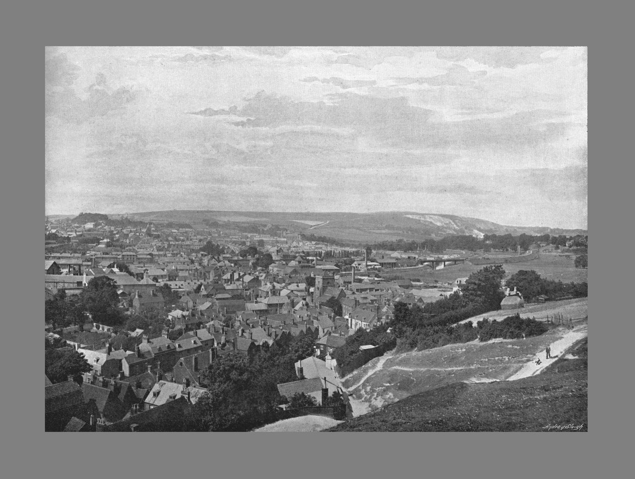 Lewes, Sussex, c1900 od Frith and Co