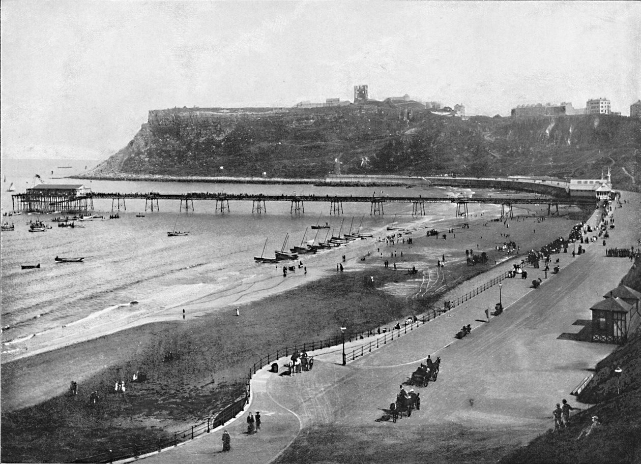 Scarborough: North Bay, c1896 od Frith and Co