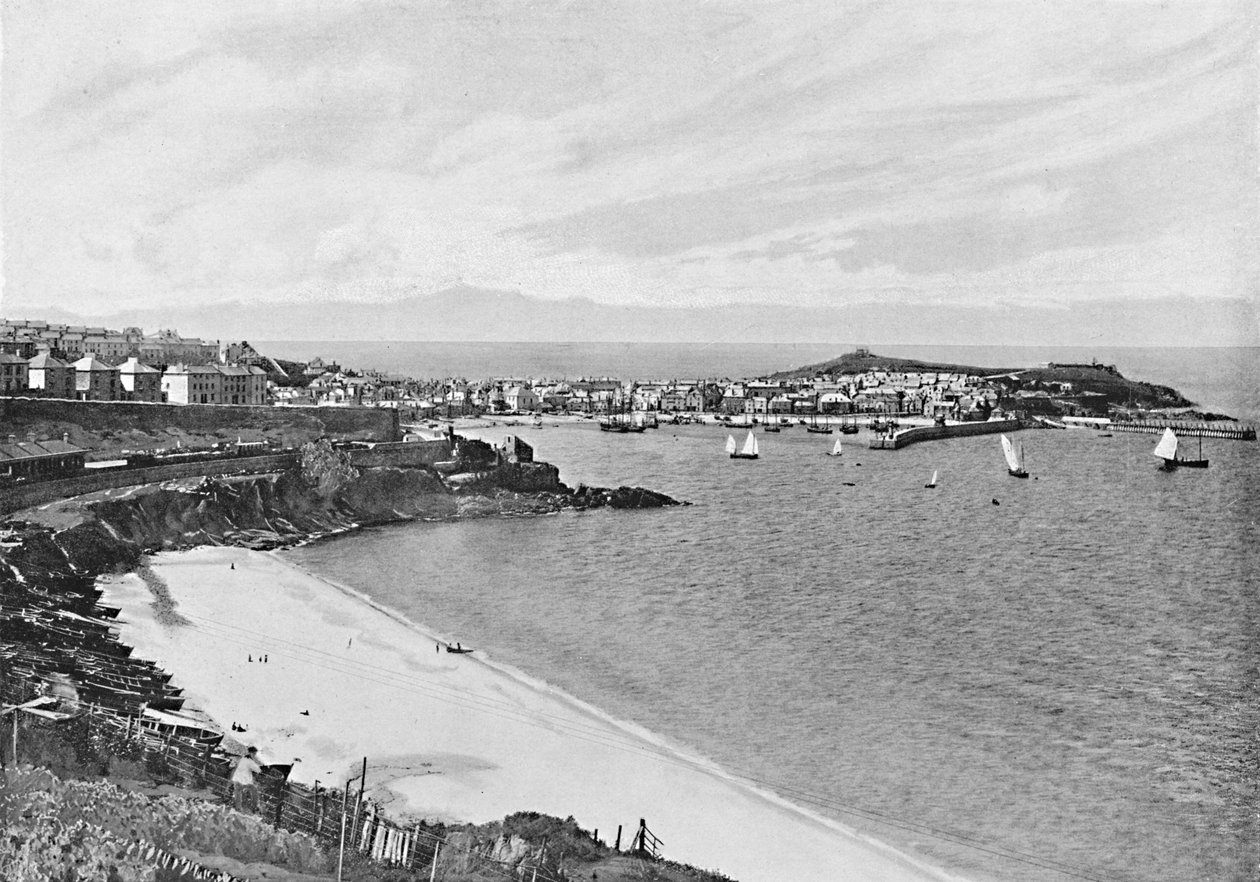 St. Ives, Cornwall, c1896 od Frith and Co