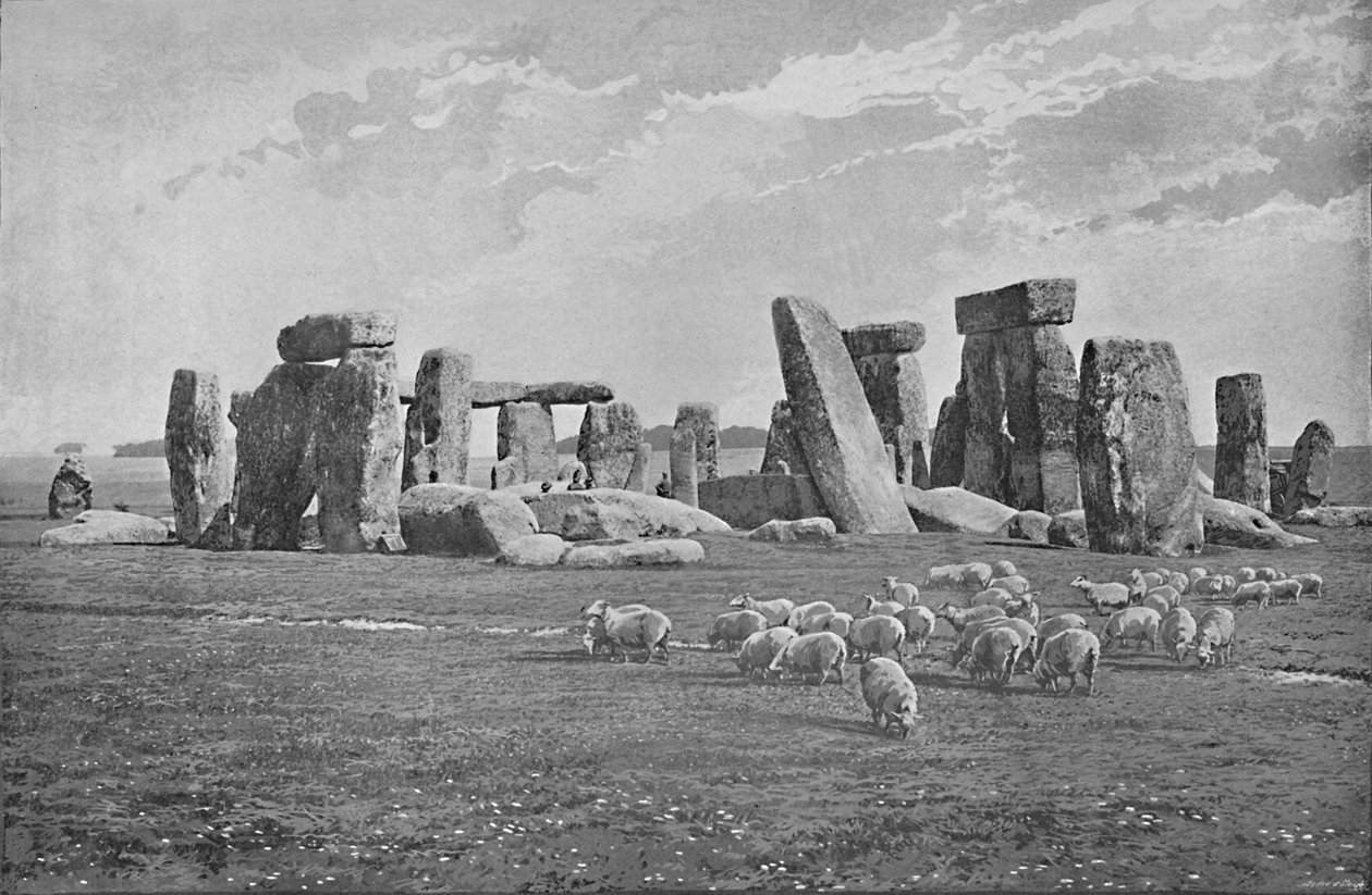 Stonehenge, 1944 od Frith and Co
