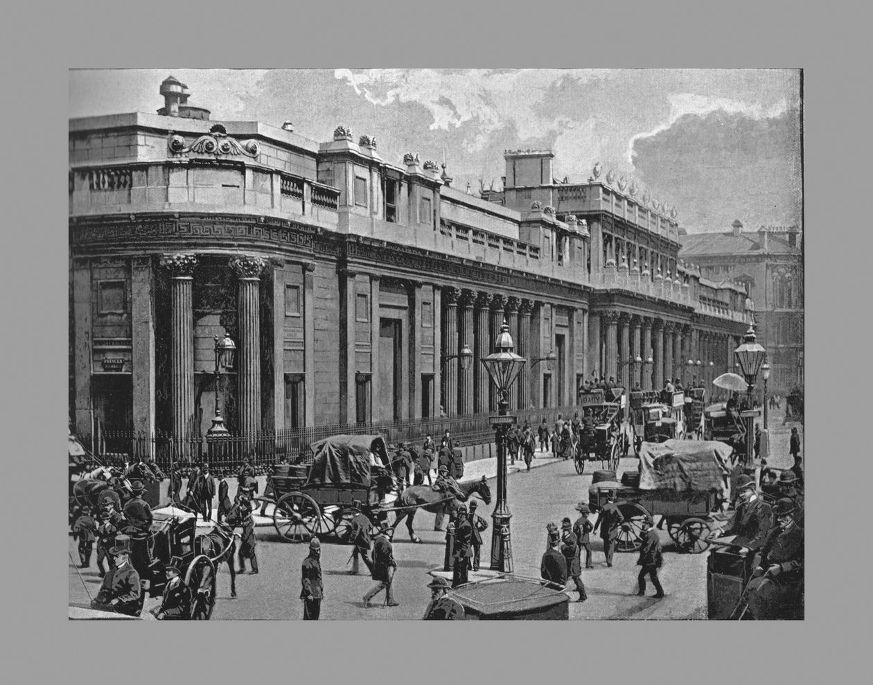 Bank of England, Londýn, 1900 od Frith and Co