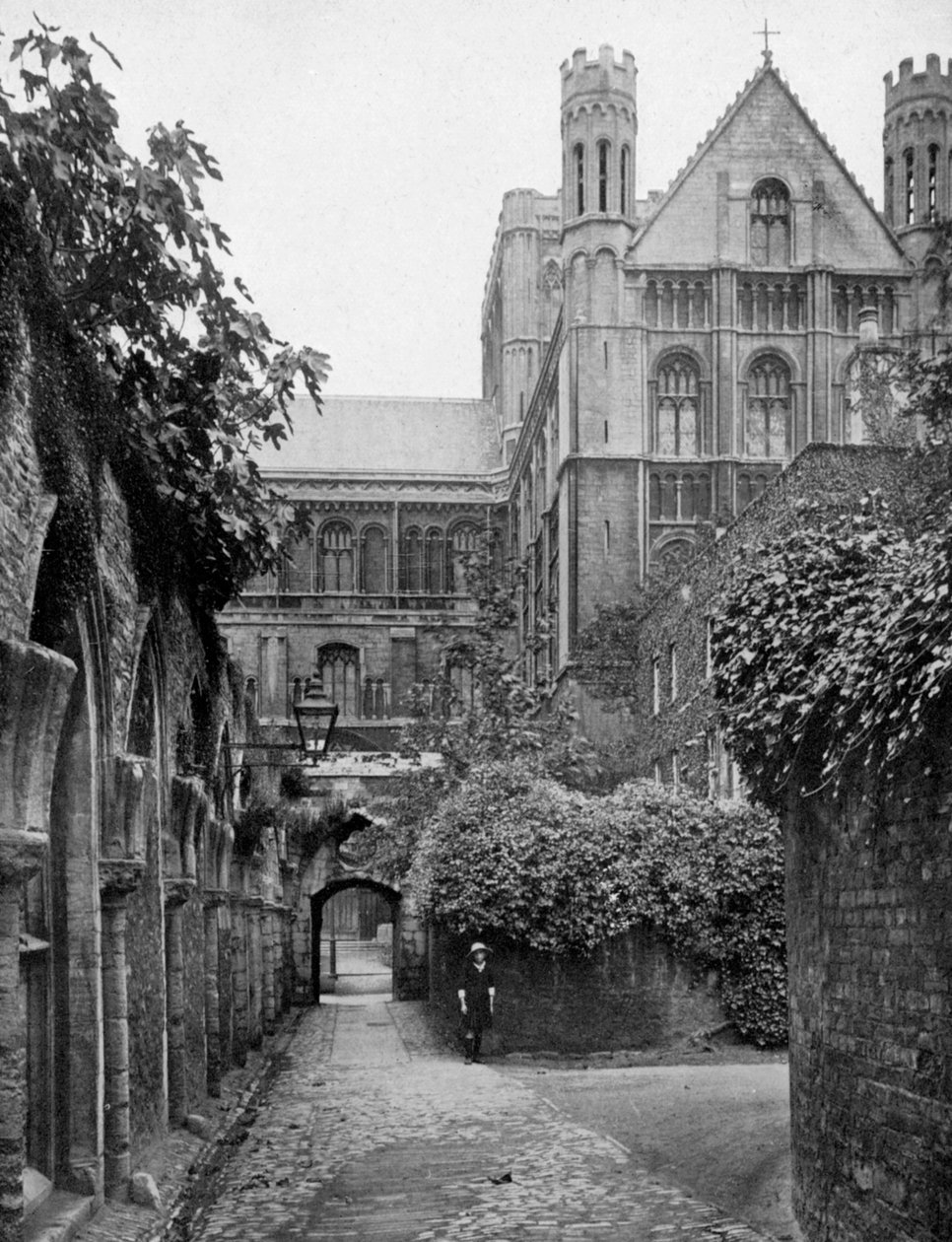 The Steps, Peterborough Cathedral, Cambridgeshire, 1924-1926 od Frith and Co