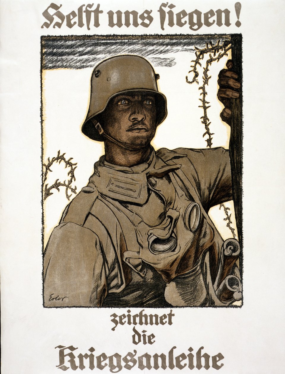 Pomozte nám vyhrát! Předplatí válečný svazek, hospoda. Mnichov, 1917 od Fritz Erler