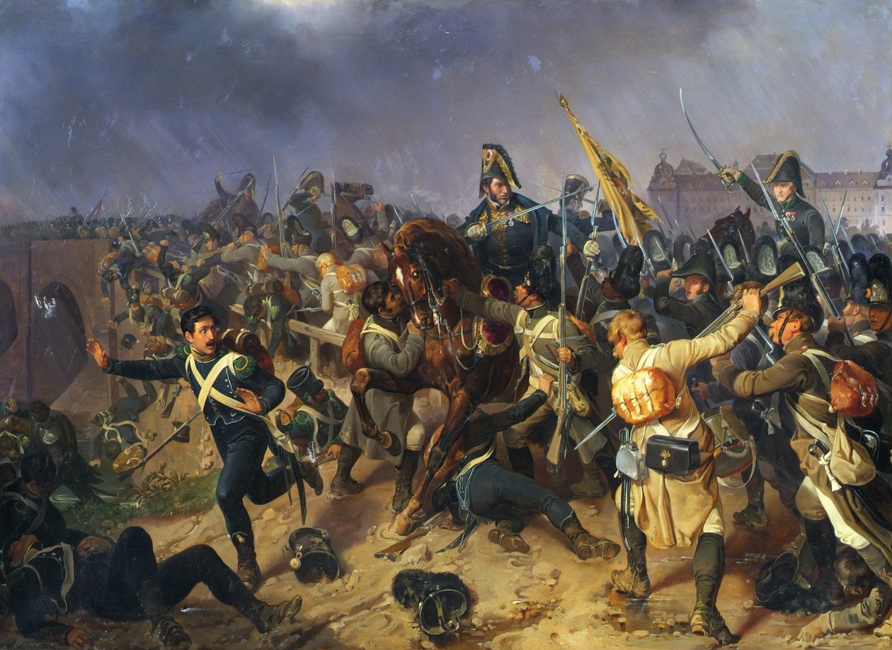 Epizoda ze setkání poblíž Znaim 1809 od Fritz L