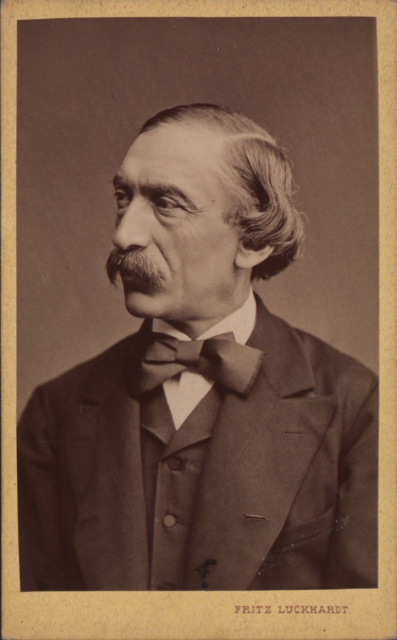Portrét skladatele Carla Everse 1819-1875, před rokem 1875. od Fritz Luckhardt