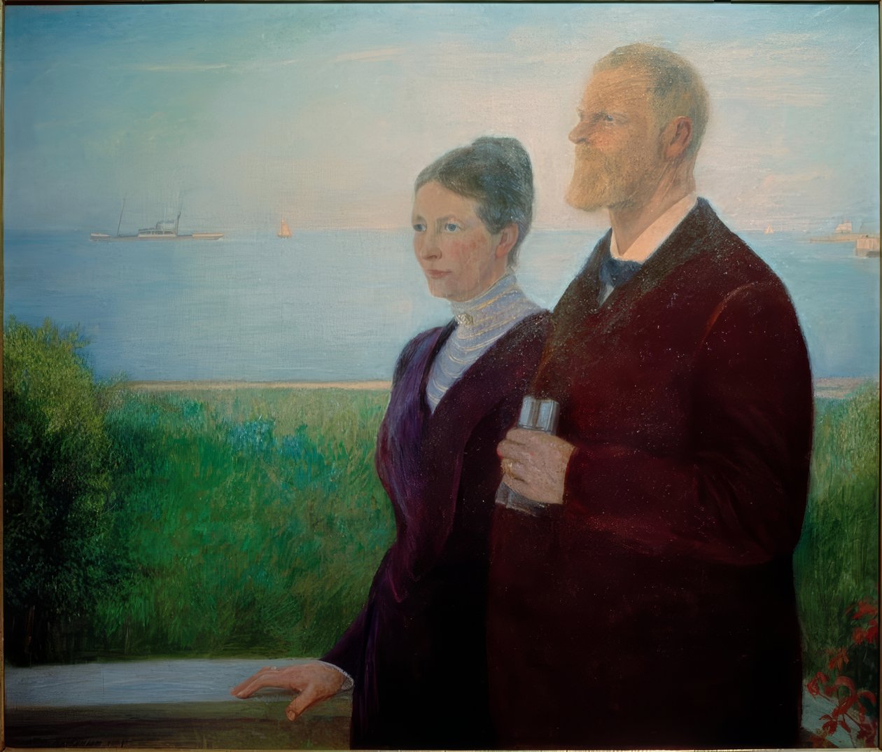 Dvojportrét (Woermann) od Fritz Mackensen