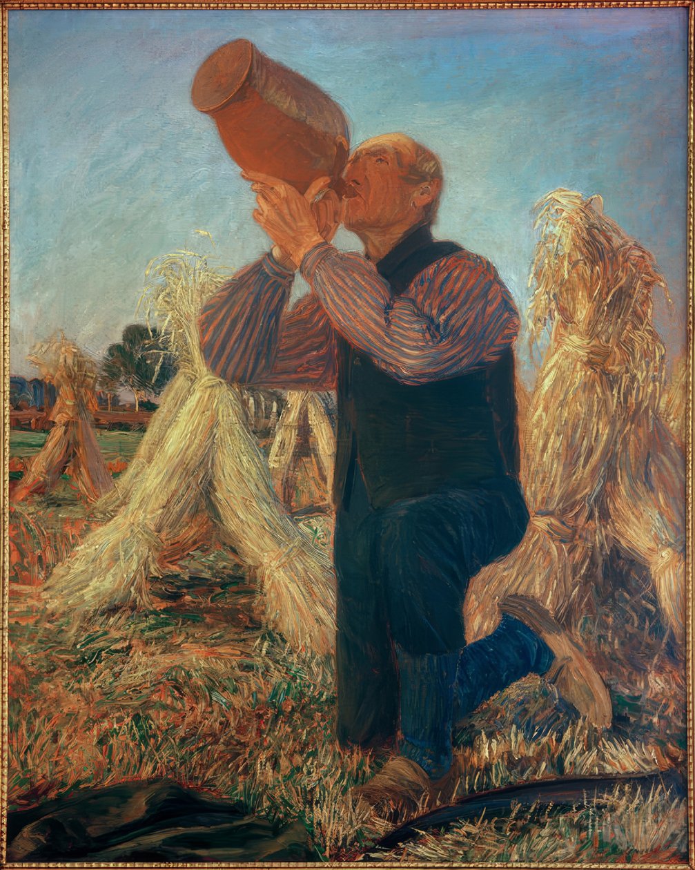 Farmářské pití od Fritz Mackensen