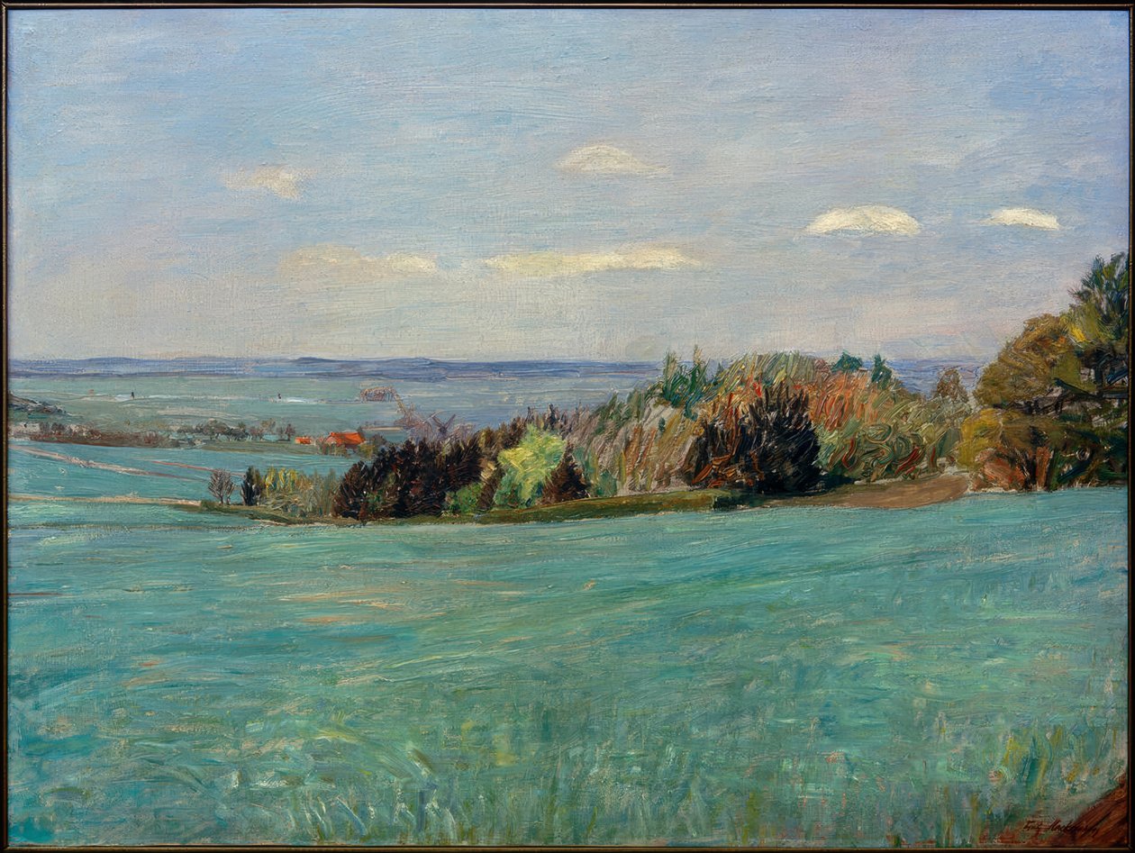 Pohled z Weyerbergu od Fritz Mackensen