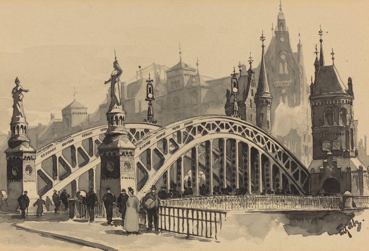 Brooksbrucke od Fritz Stoltenberg
