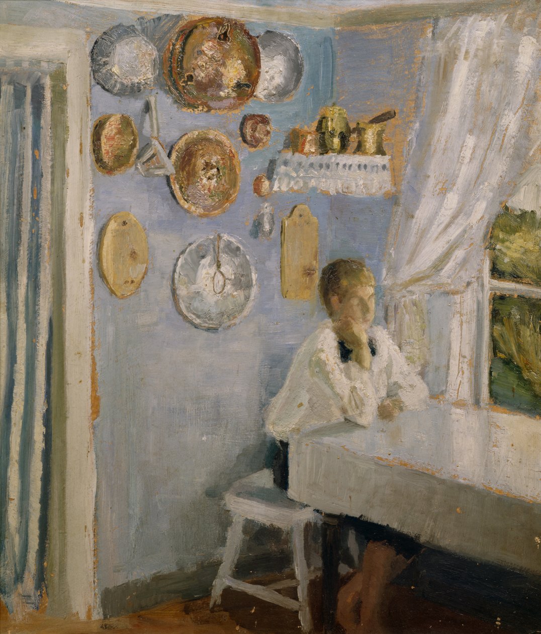 Harald u snídaňového stolu od Fritz Thaulow