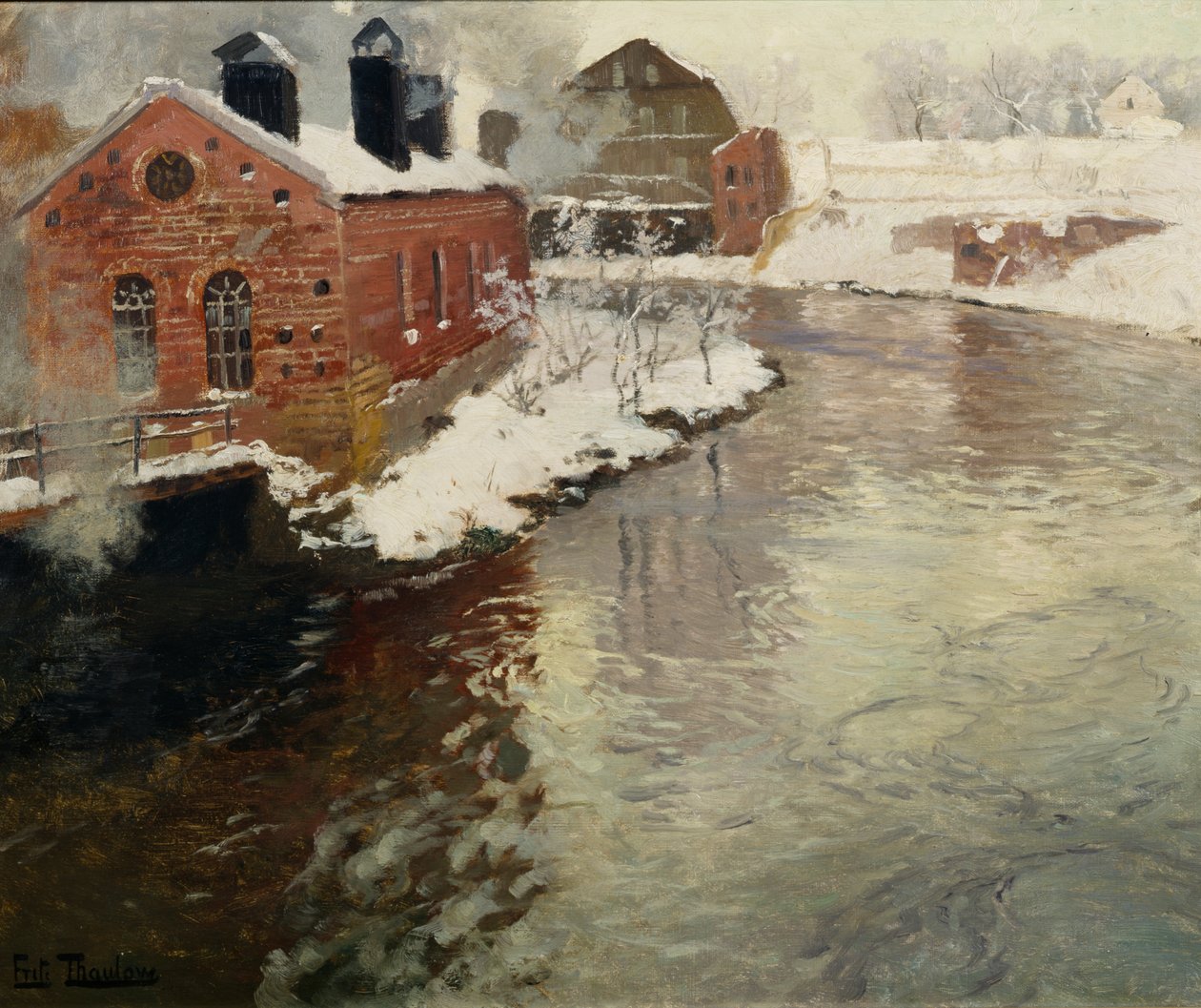 Nepojmenovaná od Fritz Thaulow