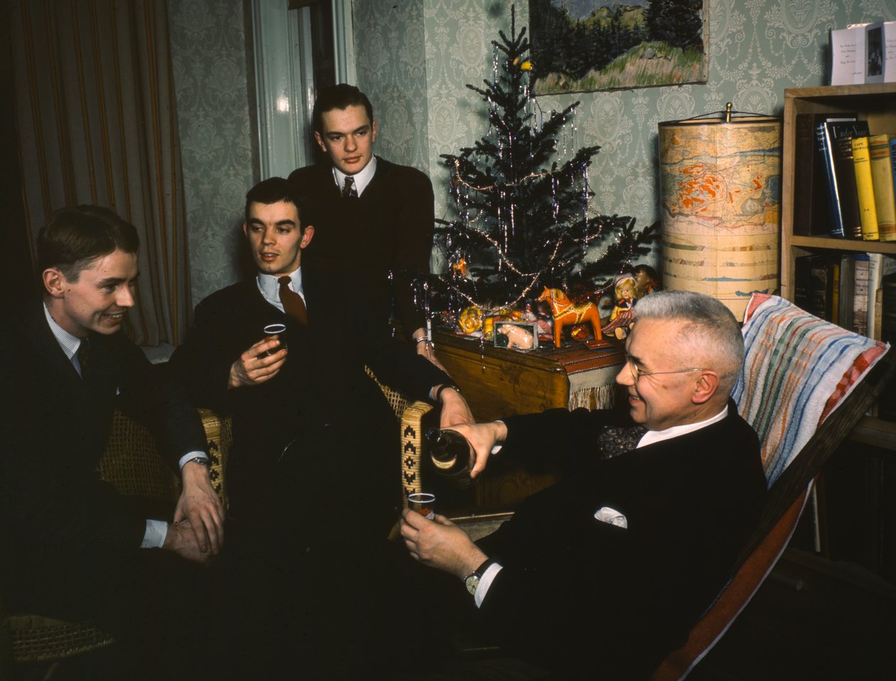 Rodina a dům Dr. Fritze Gustava Wentzela a jeho ženy Verny v Drážďanech v Německu.... od Fritz Wentzel