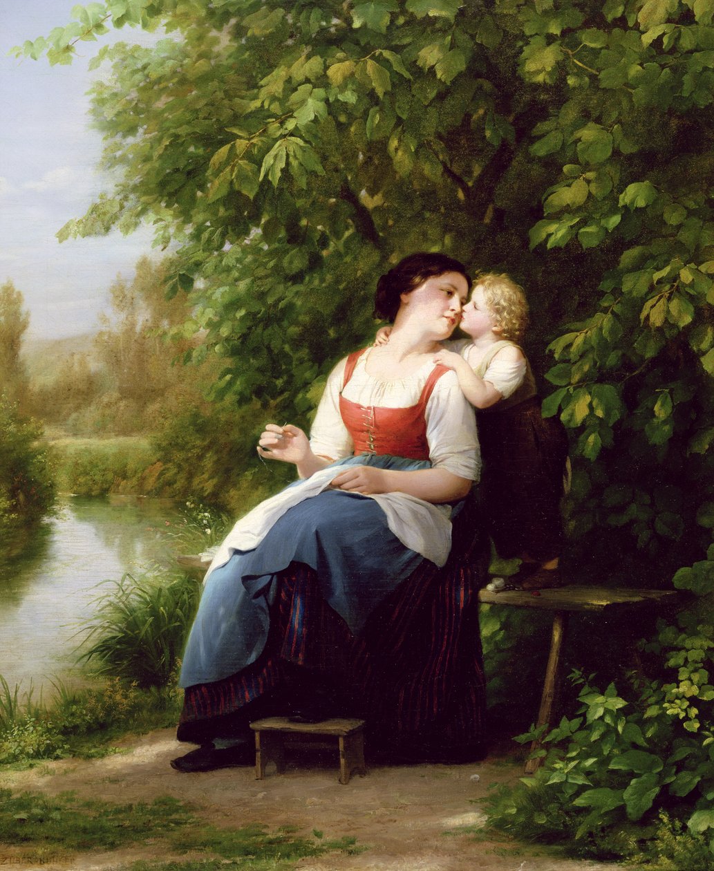Neznámý obrázek od Fritz Zuber Buhler
