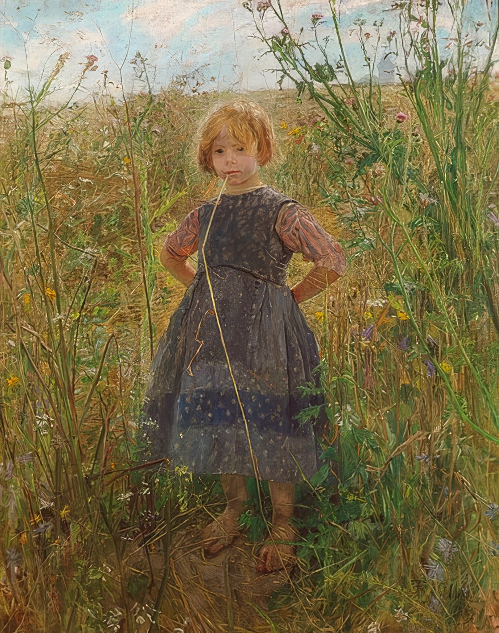 Heideprinzchen. 1889 od Fritz von Uhde