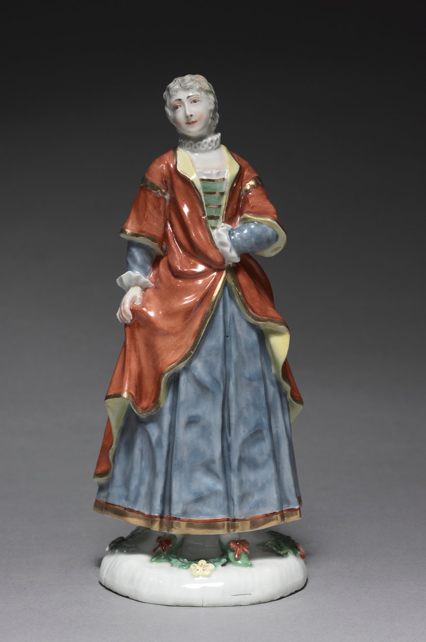 Italská komedie Figura: Isabella, c. 1753. od Fürstenberg Porcelain Factory