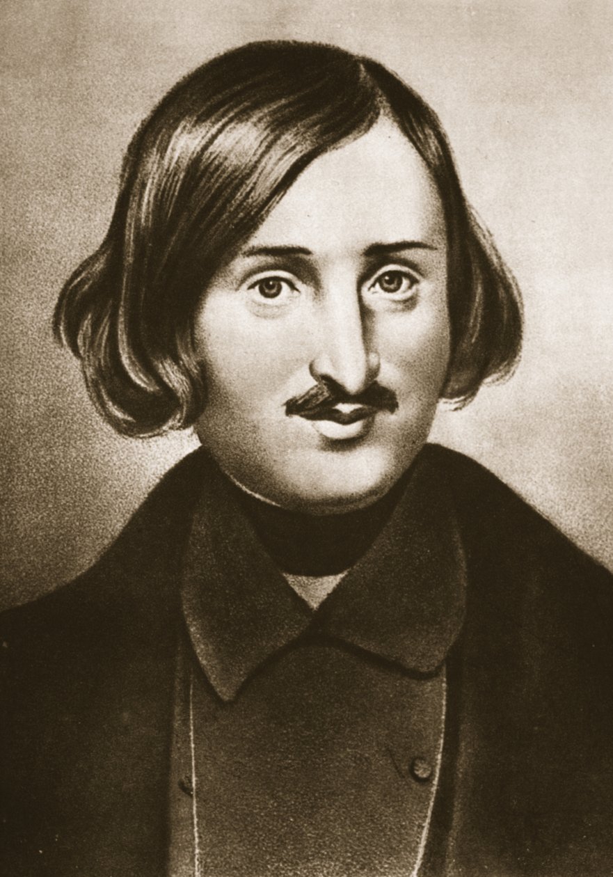 Nikolaj Vasiljevič Gogol (fotogravura) od Fyodor Antonovich Moller