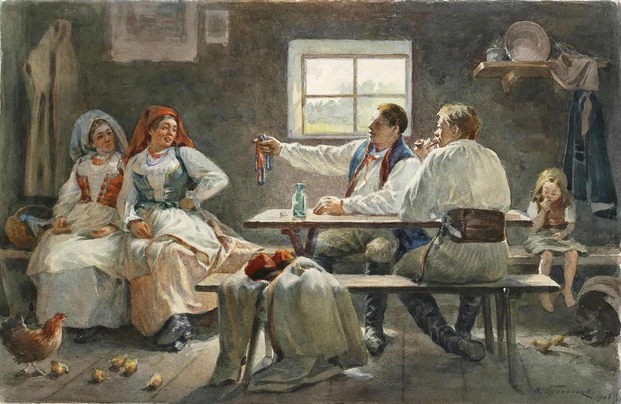 Svůdce, 1903 od Fyodor Fyodorovich Buchholz