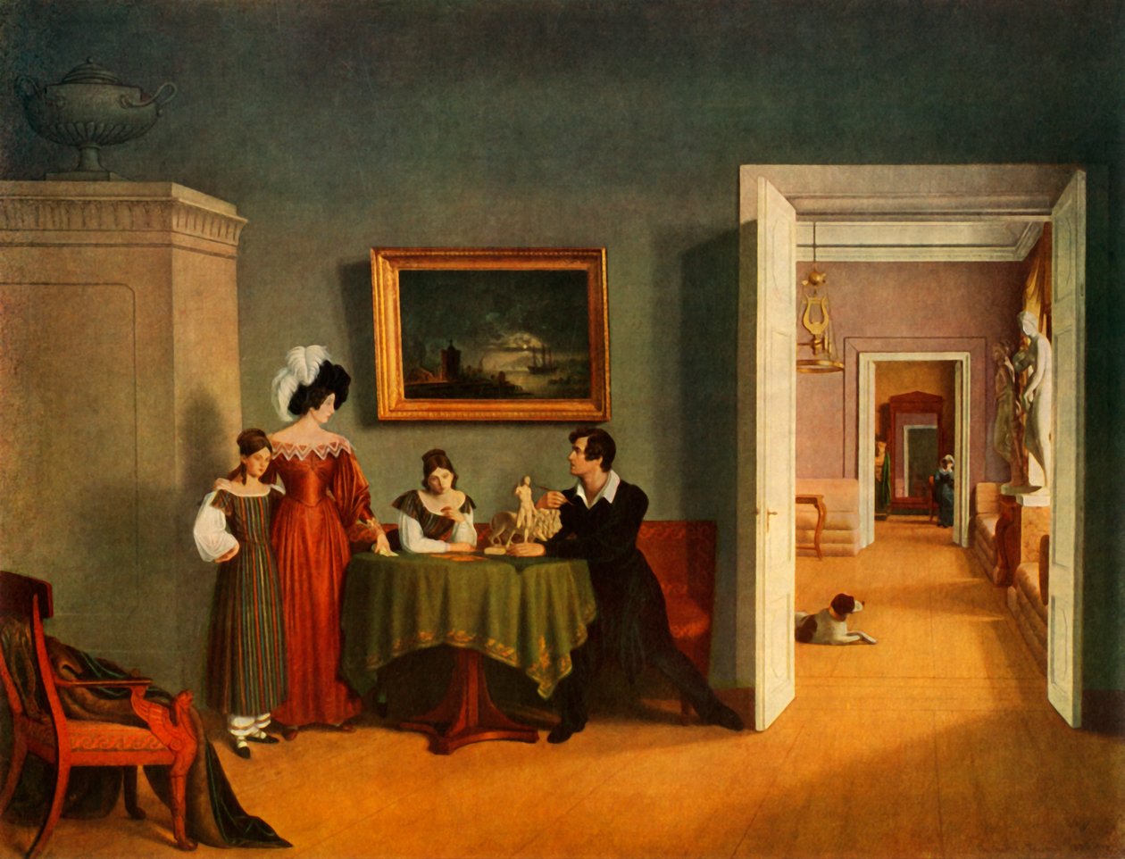 "Rodinný portrét", 1830, 1965. od Fyodor Tolstoy