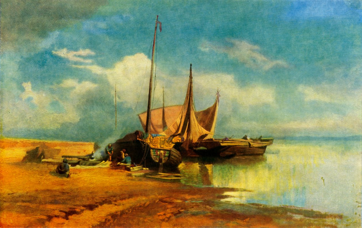 "Povolžská krajina", 1870, 1965. od Fyodor Vasil