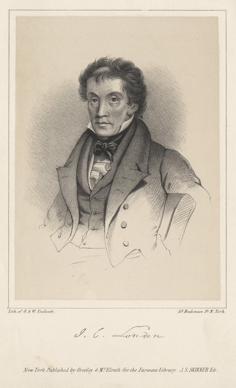 J.C. Loudon, 1846 od G. and W. Endicott