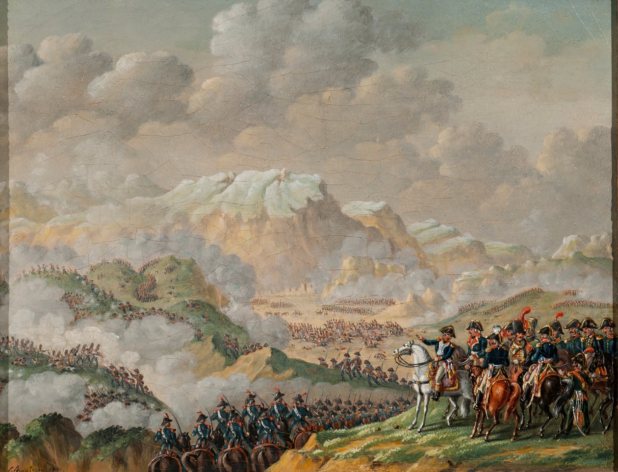 Bitva u Rivoli, 13. ledna 1797, 1835 od G. Beaufort