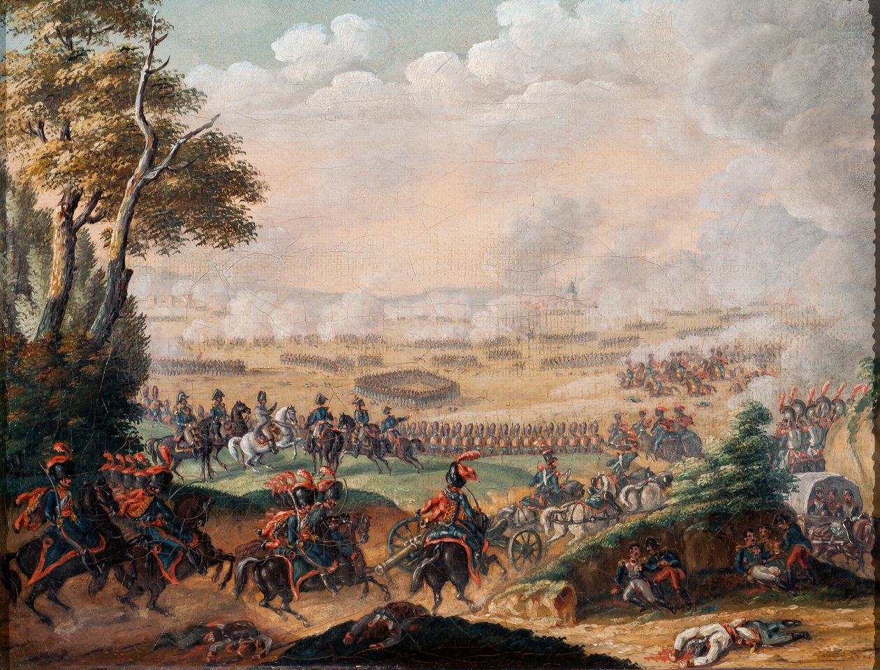 Bitva u Wagramu, 6. července 1809, 1835 od G. Beaufort