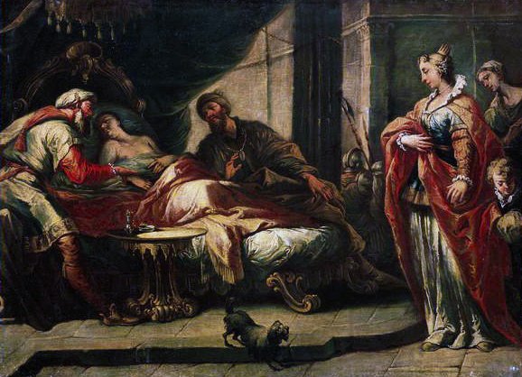 Antiochus, 18. století od G. Diciano