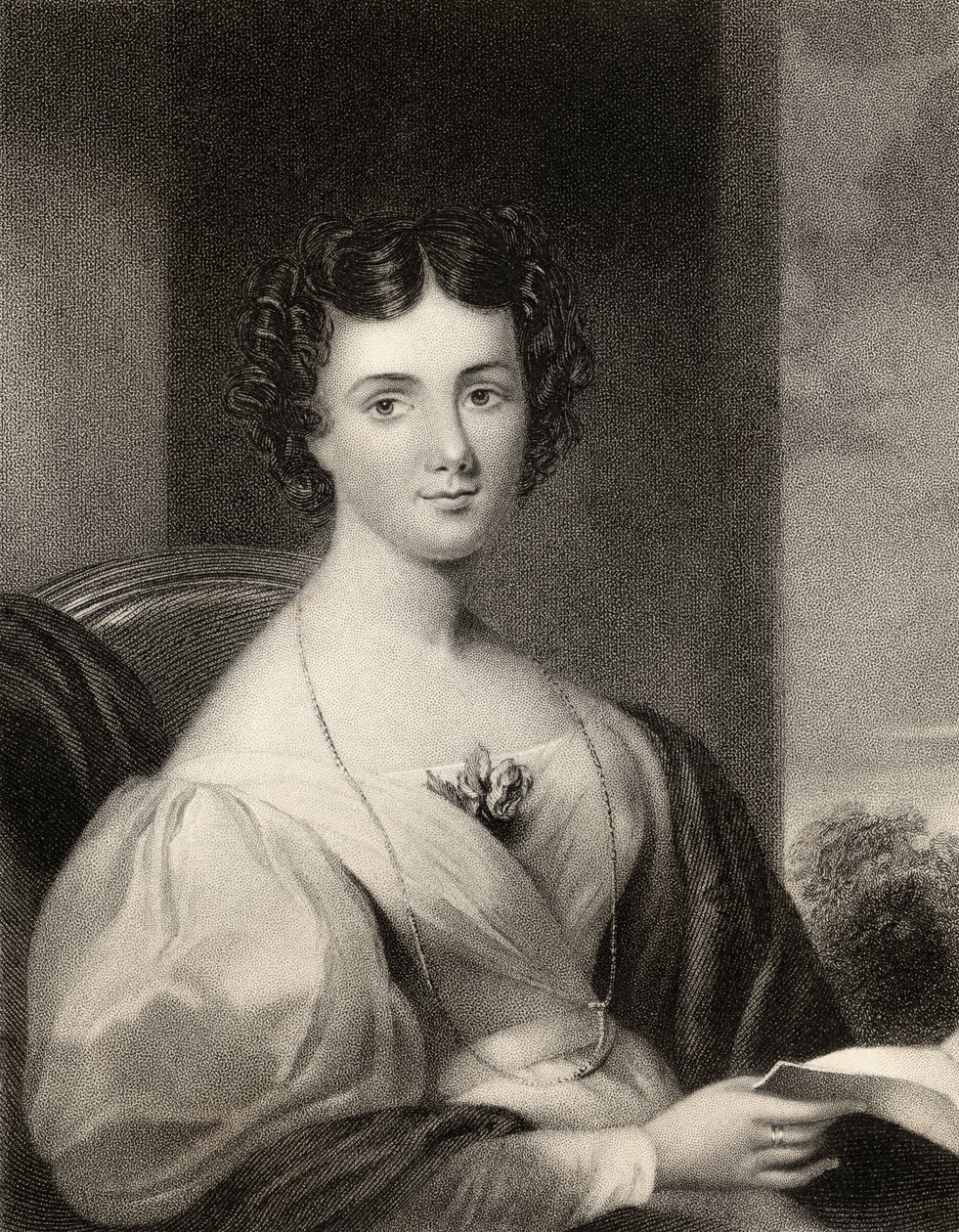Maria Jane Jewishbury, vyryla J. Cochran, z 