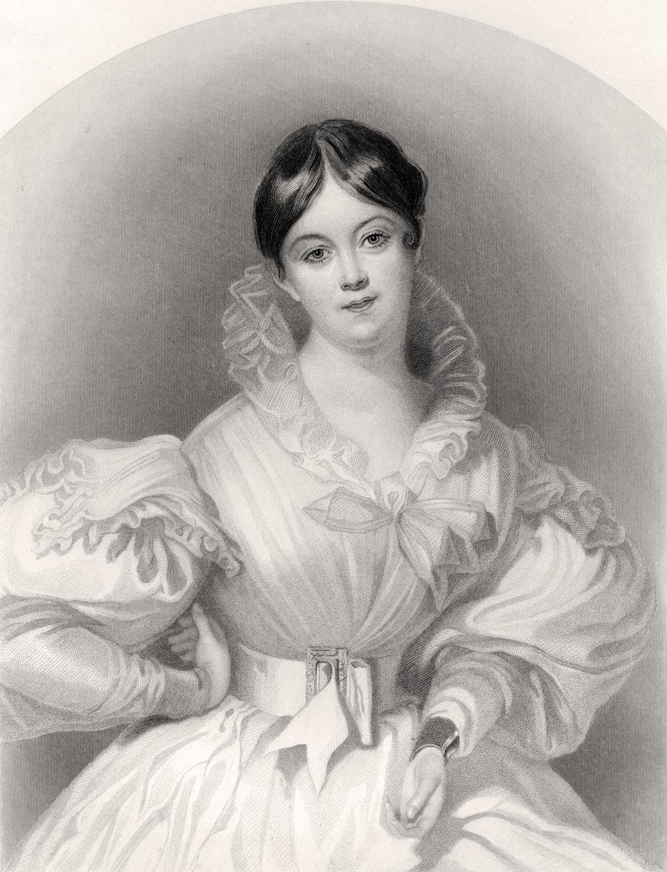 Letitia Elizabeth Landon, vyryla J. Thompson, z 