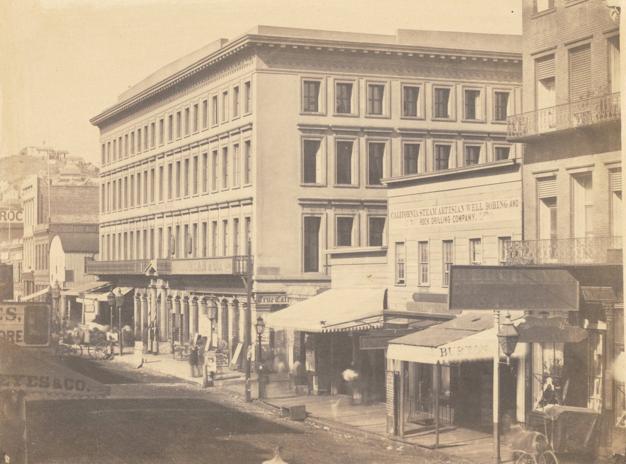 Montgomery Block, Montgomery Street od G. R. Fardon