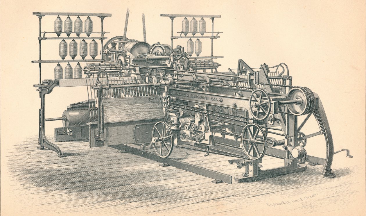 Samočinný mezek. Princip Sharp & Roberts, P. MacGregor, Manchester