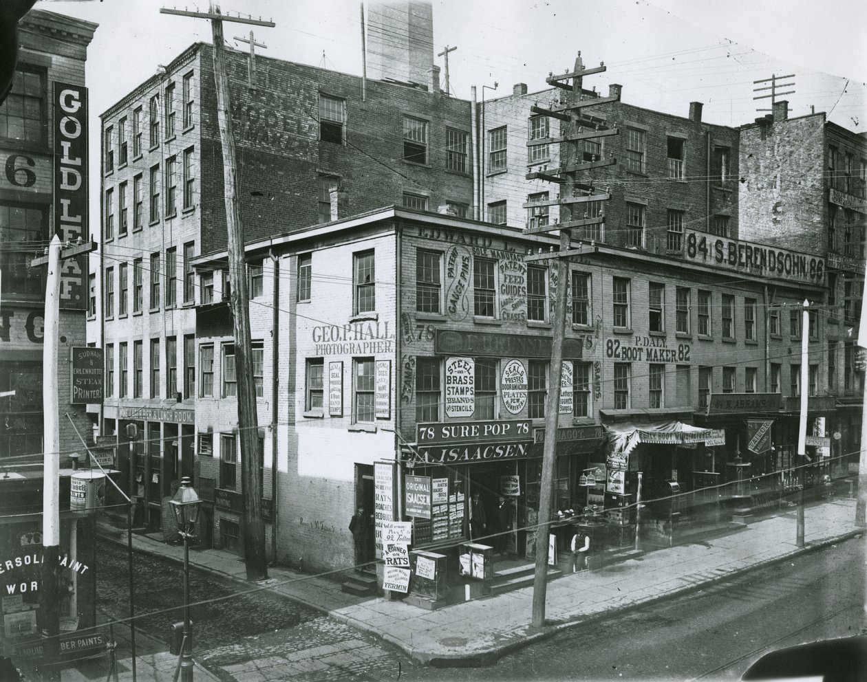 78 až 86 Fulton Street, New York City od G.P. Hall und Sohn