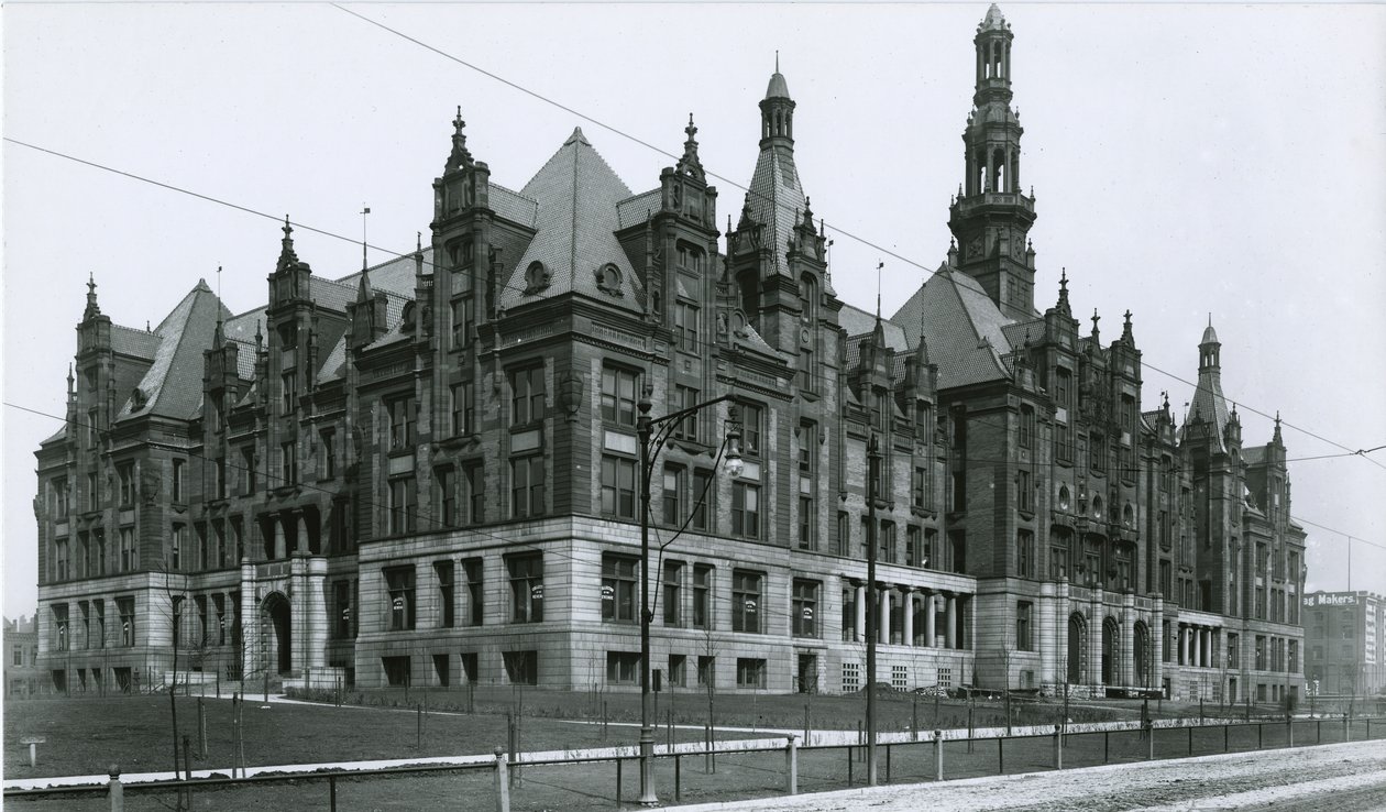 Radnice, St Louis, Missouri, kolem roku 1904 od G.P. Hall und Sohn