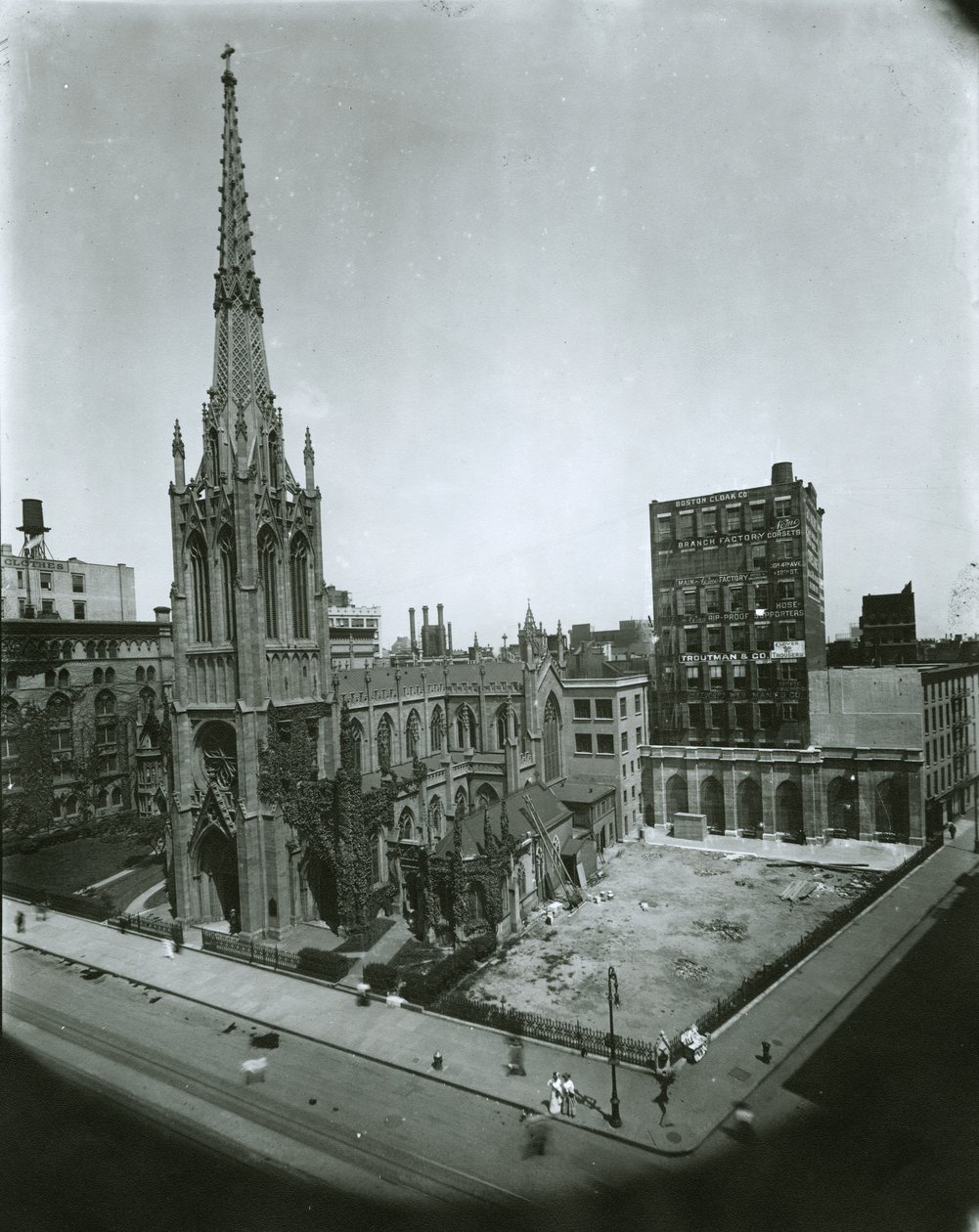 Kostel Grace Church, New York od G.P. Hall und Sohn