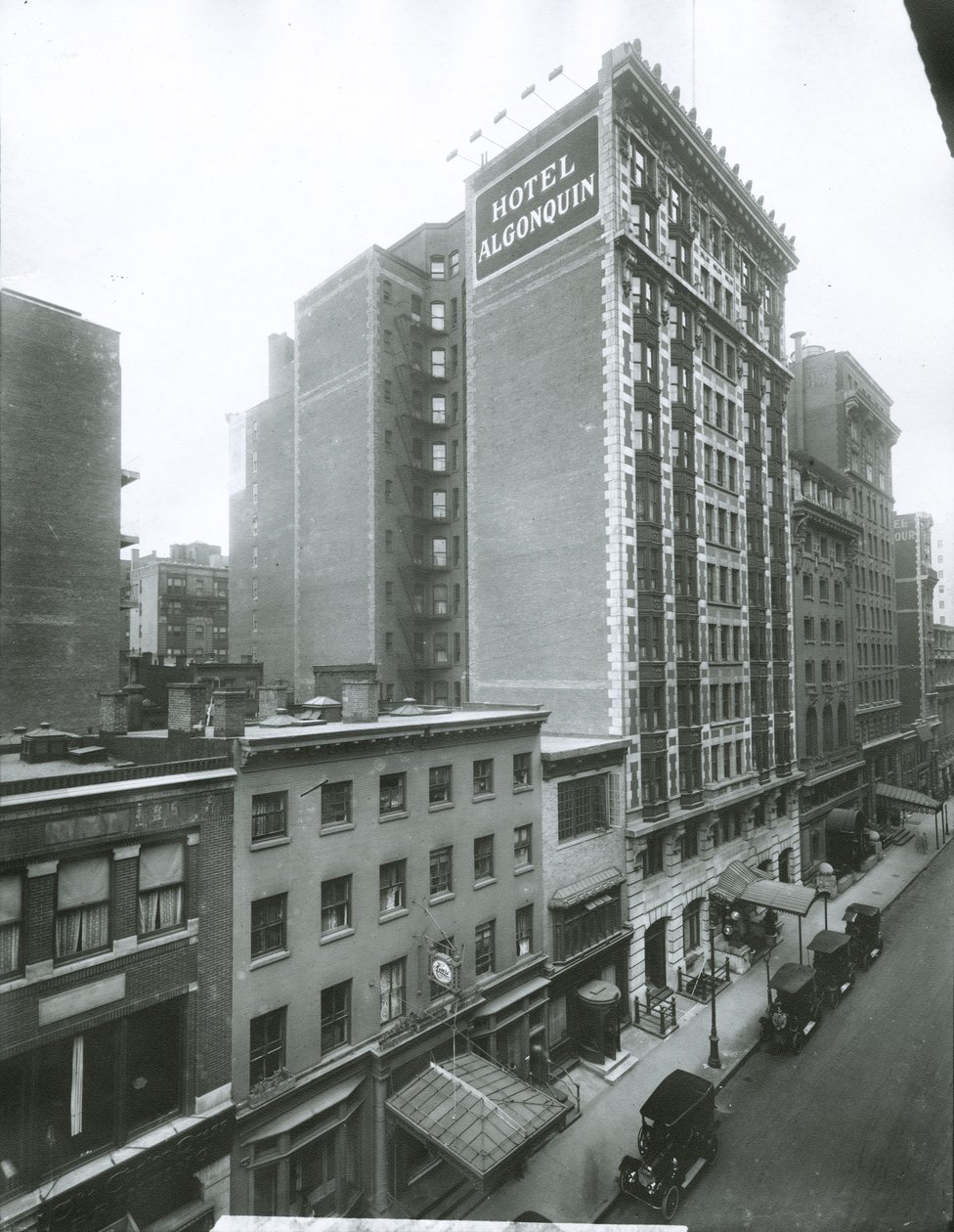 Hotel Algonquin, West 44th Street, New York City od G.P. Hall und Sohn