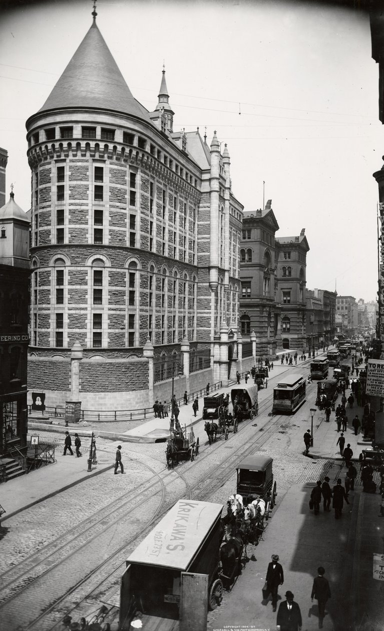 The Tombs (New York City vězení) 1904 od G.P. Hall und Sohn