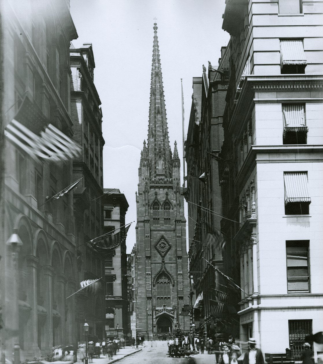 Wall Street, New York City od G.P. Hall und Sohn