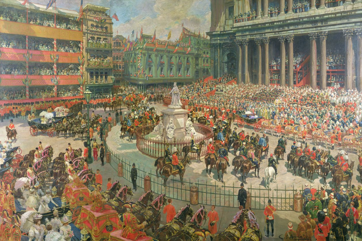 Diamantové jubileum královny Viktorie, 1897 od G.S. Amato