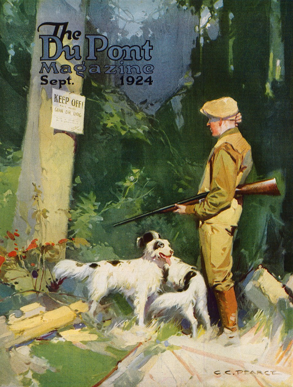 Hunting posted property, přední obálka 