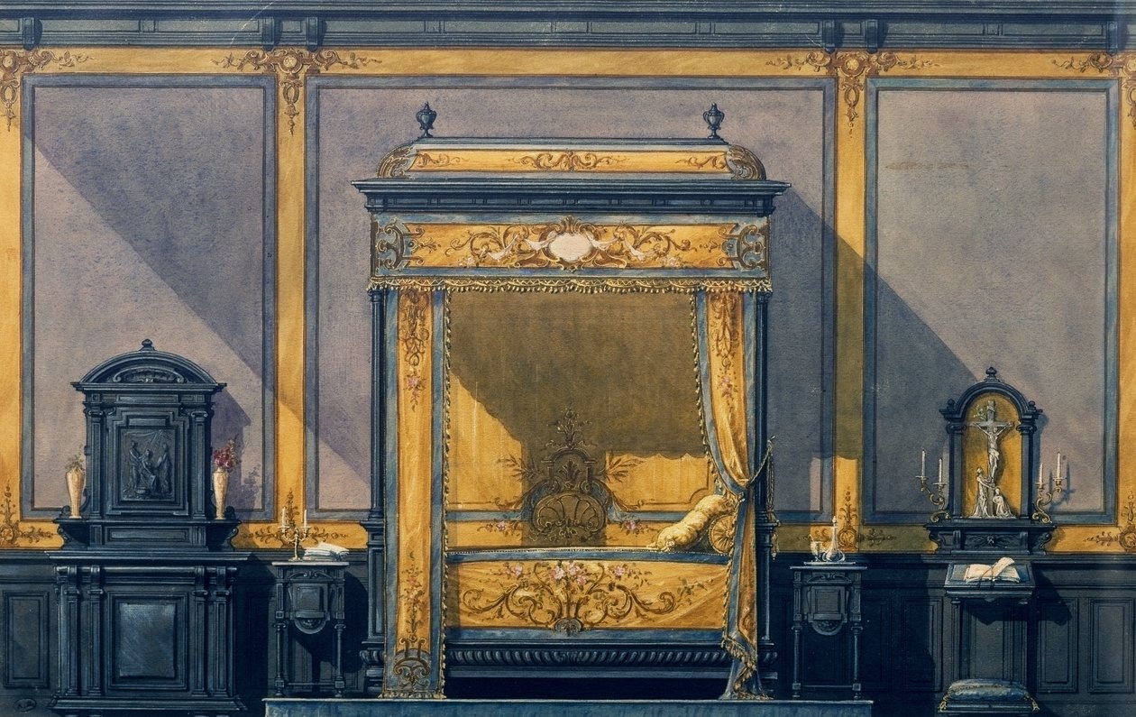 Design ložnice v renesančním stylu od G. Felix Lenoir