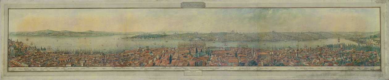 Pohled na Konstantinopol od G. Manzoni