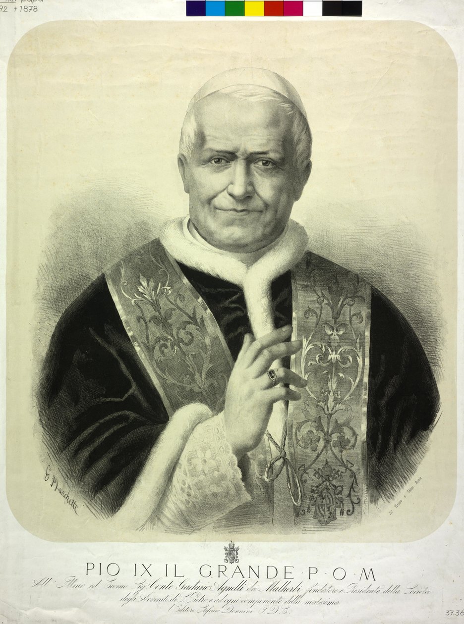 Papež Pius IX. od G. Marchetti
