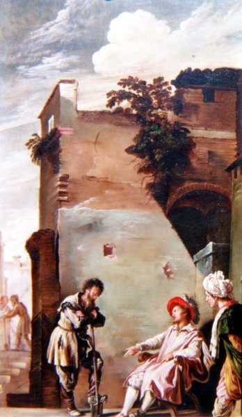 Farmář (panel) od G. P. and Fetti D. Dughet