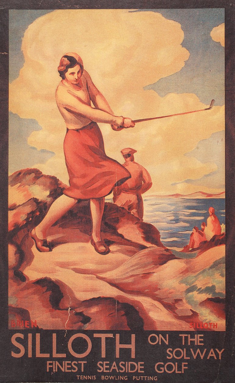 Silloth on the Solway, reklama pro L.N.E.R., 1932 od G. Stanislaus Brien