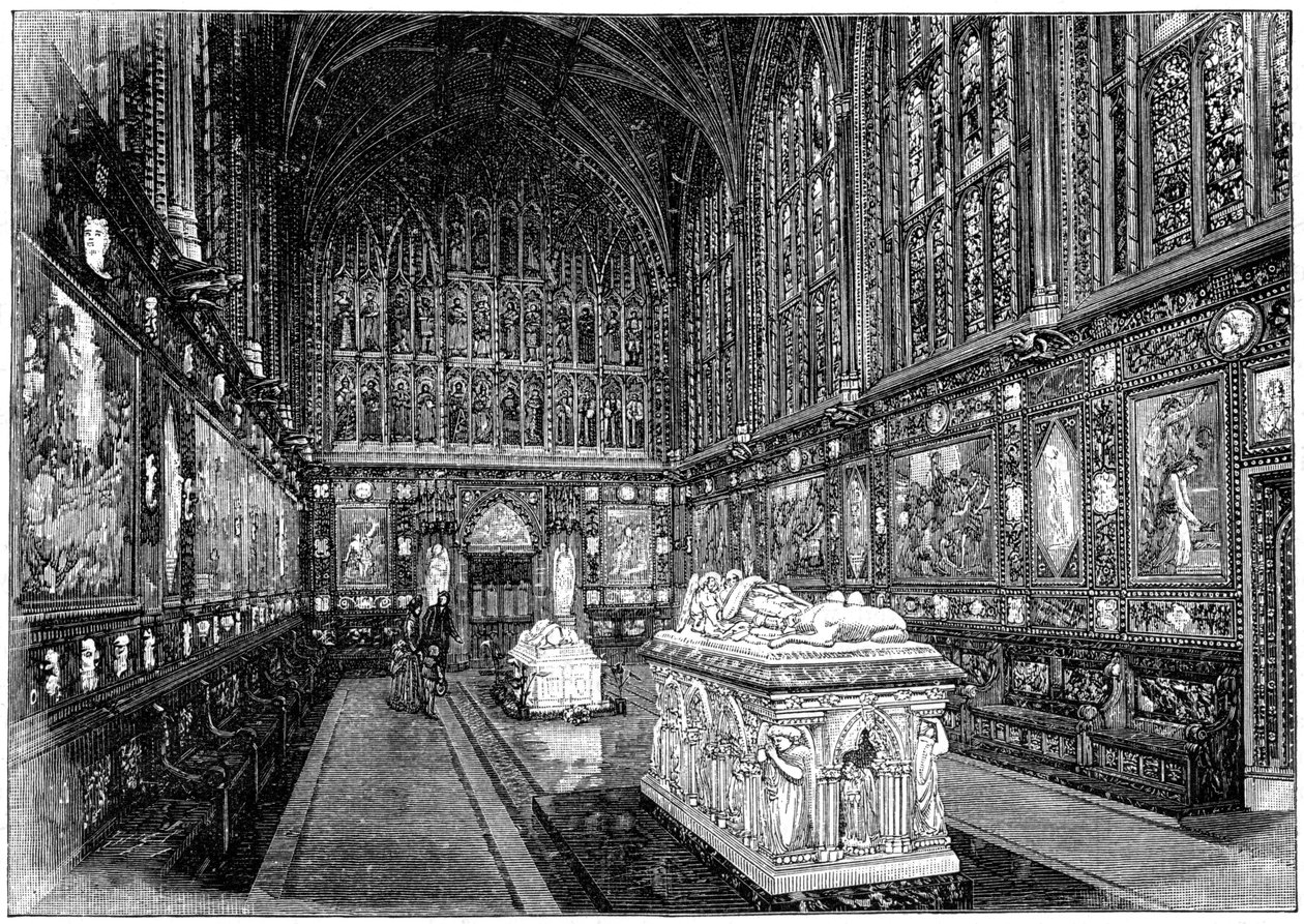 Albert Memorial Chapel, Windsor, 1900. od G. W. Wilson and Company